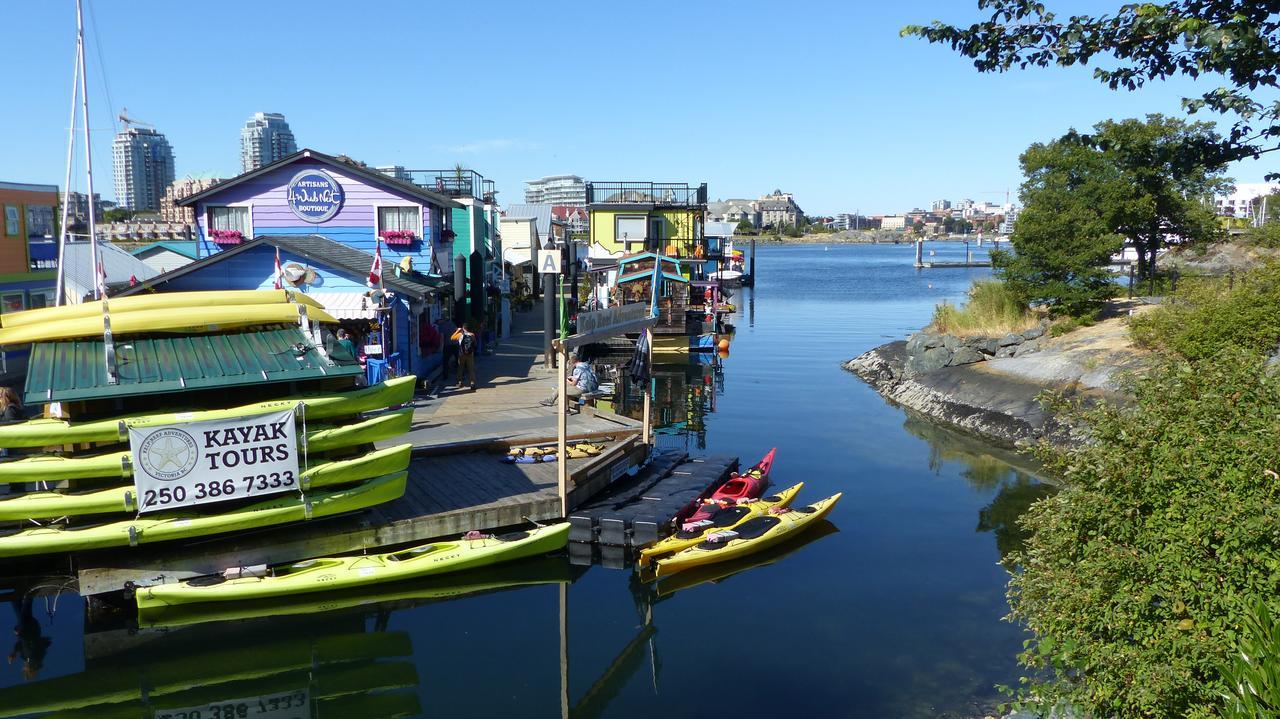 A Float Home B&B In Fisherman'S Wharf Βικτώρια Εξωτερικό φωτογραφία